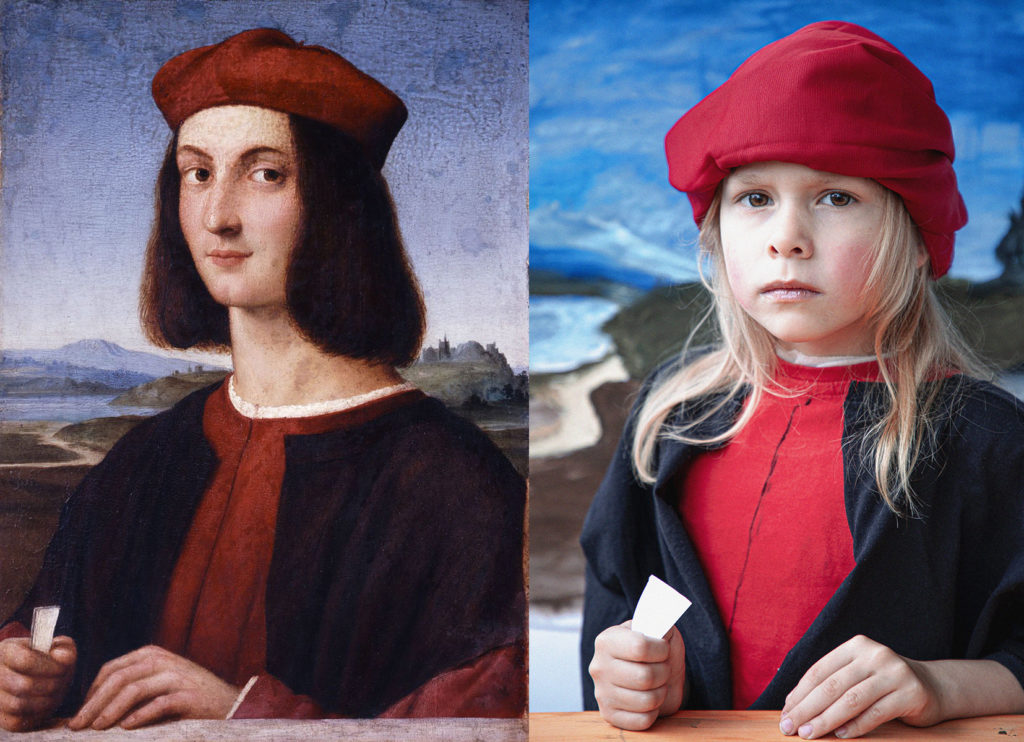 KEDVENC Lovasz Laszlo 2 - eredetije Raffaello Sanzio • A fiatal I. Ippolito d_Este bíboros képmása