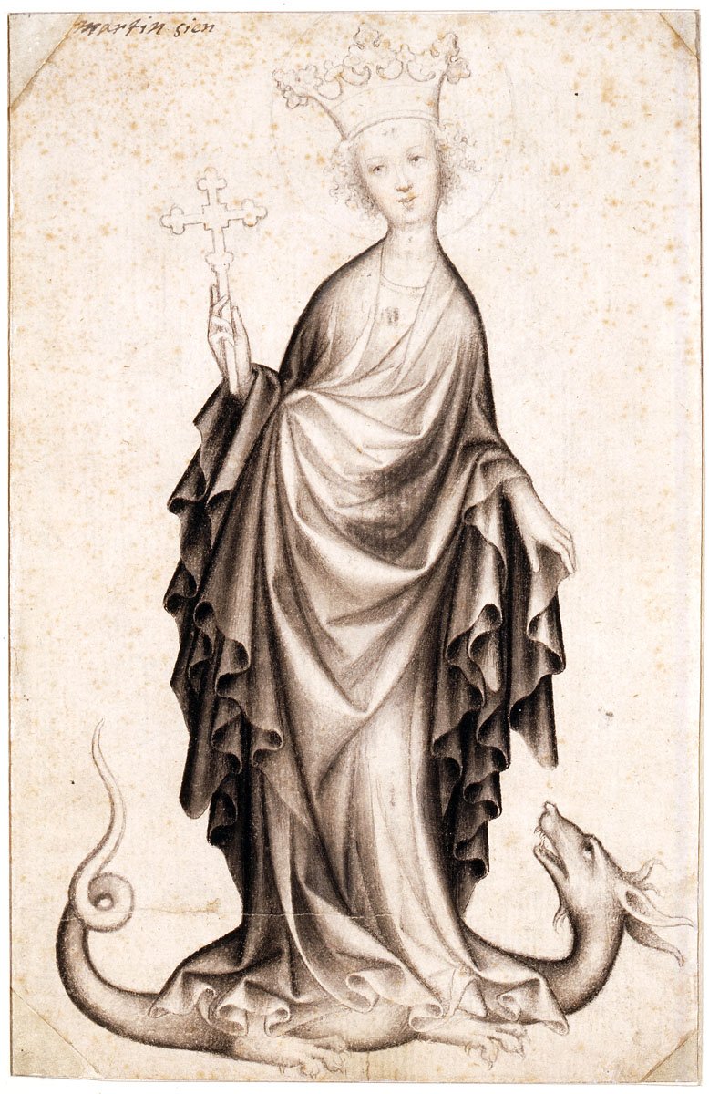 Cseh művész: Szent Margit, 1410-1415 körül