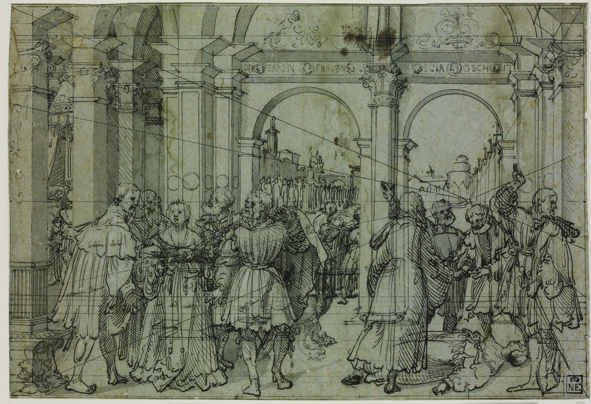 Id. Jörg Breu: Lucretia története, 1528 körül