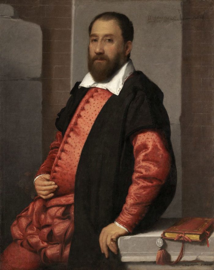 Giovanni Battista Moroni: Jacopo Foscarini (?) képmása 