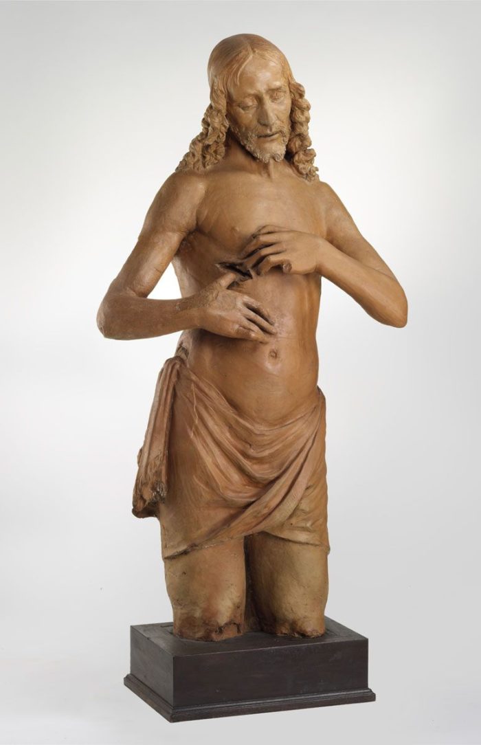 Andrea del Verrocchiónak tulajdonítva: Vir Dolorum/Fájdalmas Krisztus 