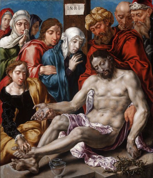 Marteen van Heemskerck: Krisztus siratása, 1538–1542