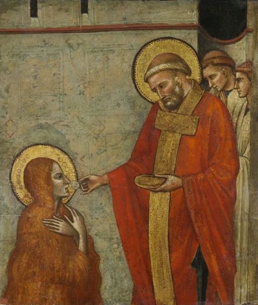 Luca di Tommé: Szent Magdolna áldozása, 14. század második fele