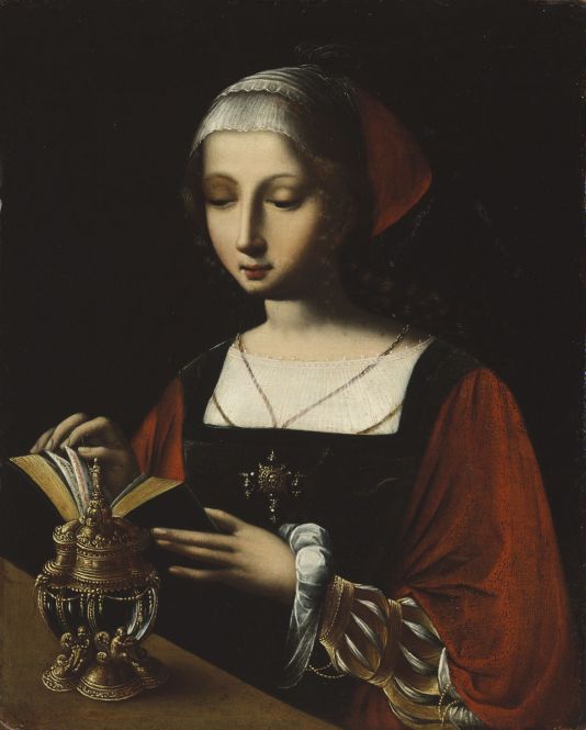 A Női Félalakok Mestere: Az olvasó Mária Magdolna, 1510-es évek
