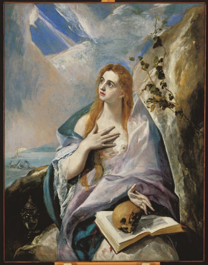 El Greco: Bűnbánó Magdolna, 1576–1577 körül