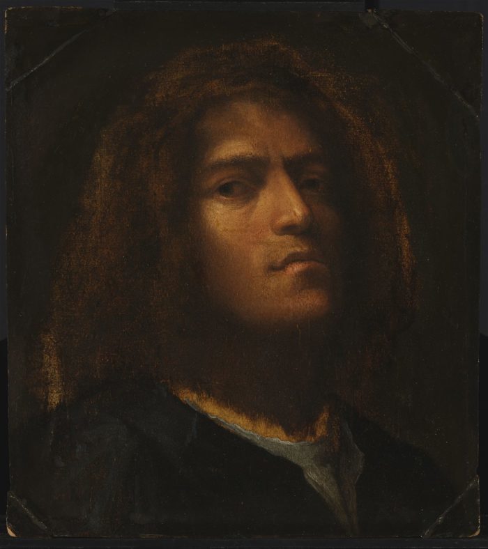 Giorgione: Giorgione képmása, 1508 körül (jelenleg nincs kiállítva)