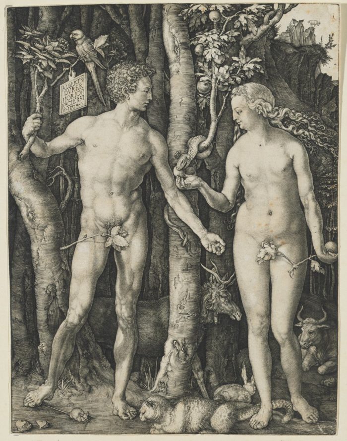 Albrecht Dürer: Ádám és Éva, 1504